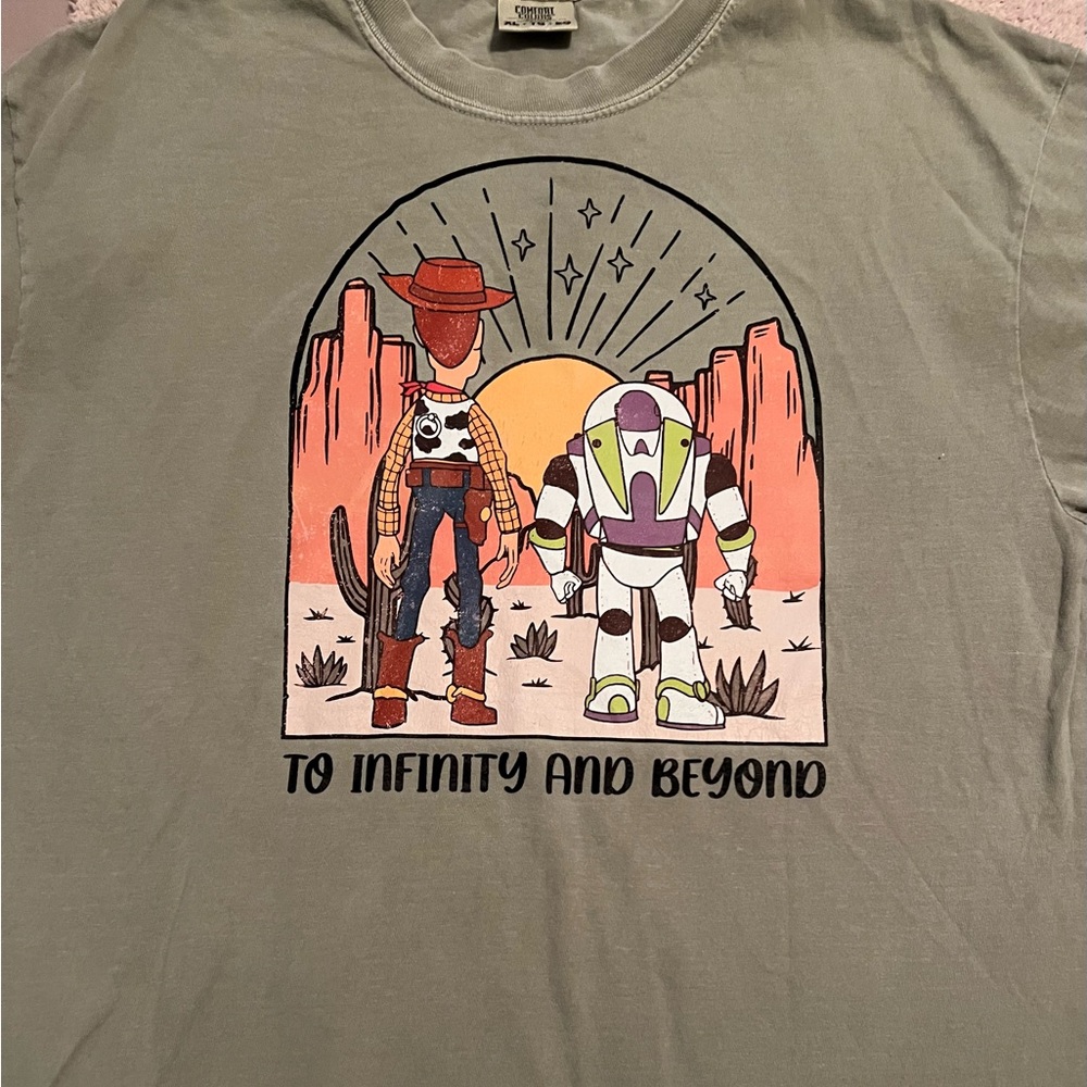 Toy Story Inspired Graphic T-Shirt- To Infinity and Beyond (Oversized fit)